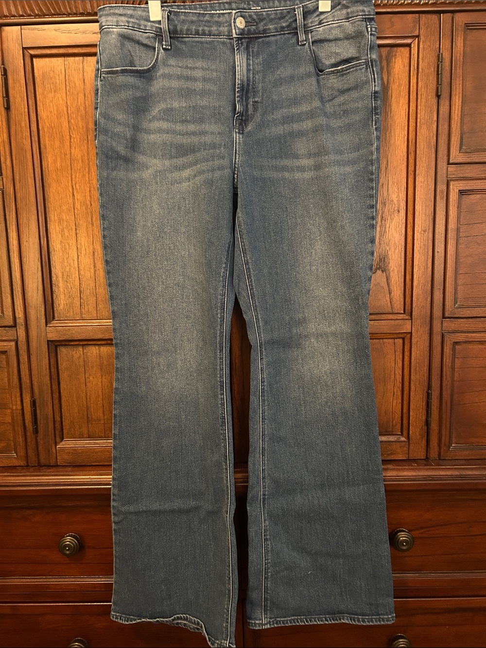 Old Navy Women’s Blue High Rise Flared Jeans